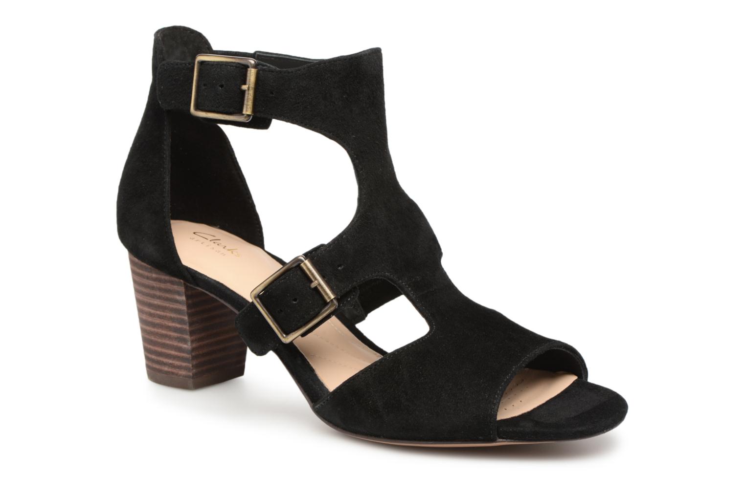 Zapatos de hombre y mujer de promoción por tiempo limitado Clarks Deloria Kay (Negro) - Sandalias en Más cómodo Zapatos de hombre de y mujer de hombre promoción por tiempo limitado Clarks Deloria Kay (Negro) - Sandalias en Más cómodo 2dbf23